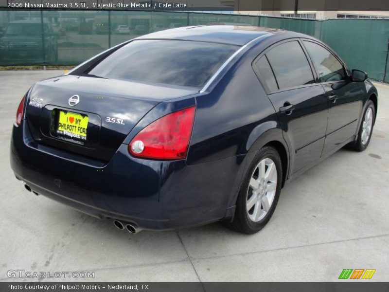 Majestic Blue Metallic / Cafe Latte 2006 Nissan Maxima 3.5 SL