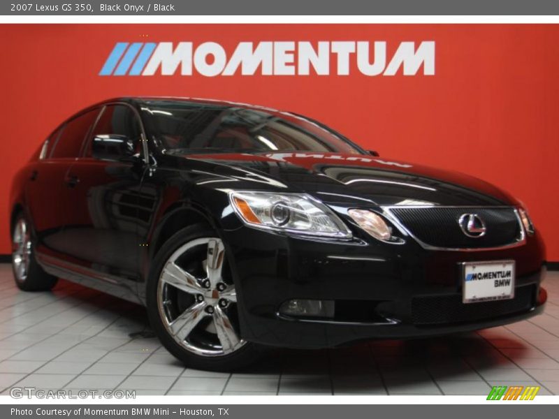 Black Onyx / Black 2007 Lexus GS 350