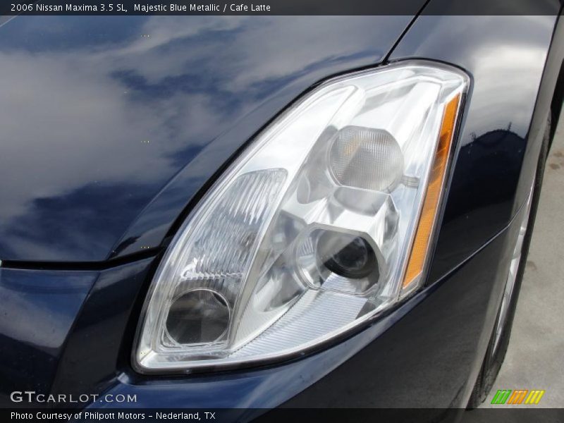 Majestic Blue Metallic / Cafe Latte 2006 Nissan Maxima 3.5 SL