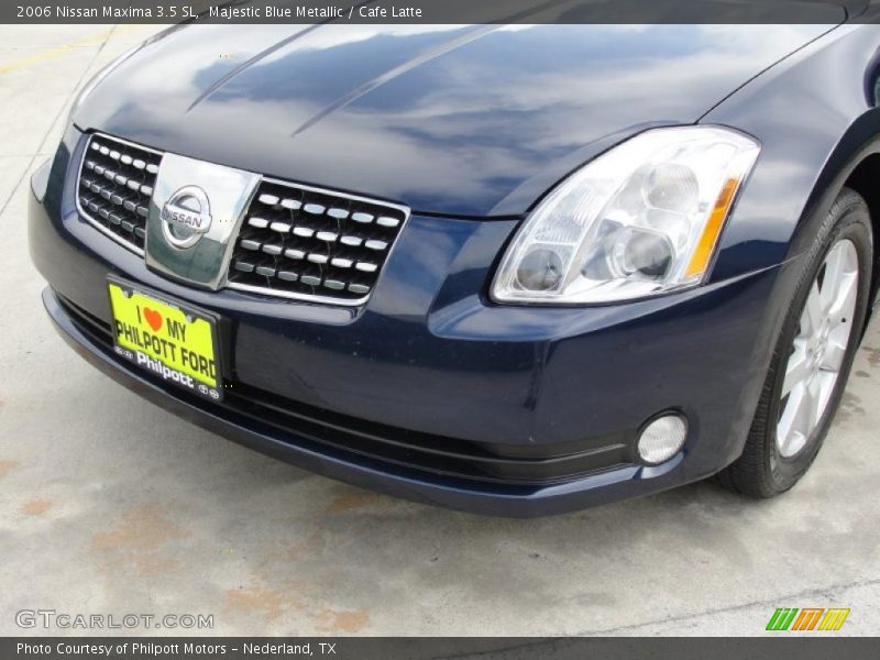 Majestic Blue Metallic / Cafe Latte 2006 Nissan Maxima 3.5 SL