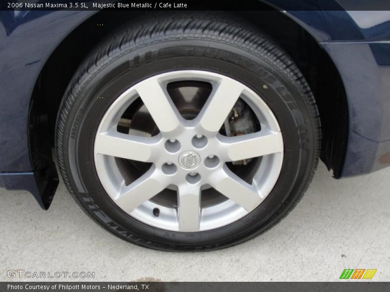 Majestic Blue Metallic / Cafe Latte 2006 Nissan Maxima 3.5 SL