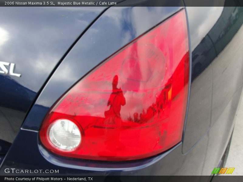 Majestic Blue Metallic / Cafe Latte 2006 Nissan Maxima 3.5 SL