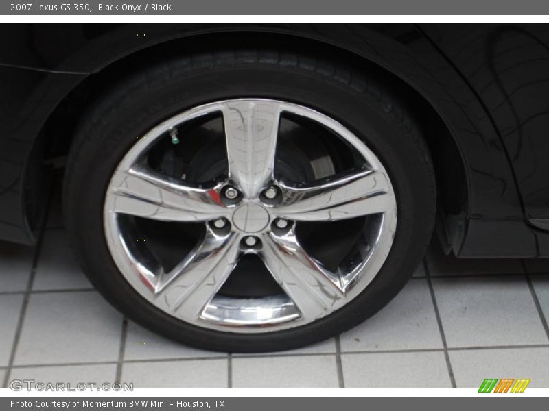 Black Onyx / Black 2007 Lexus GS 350