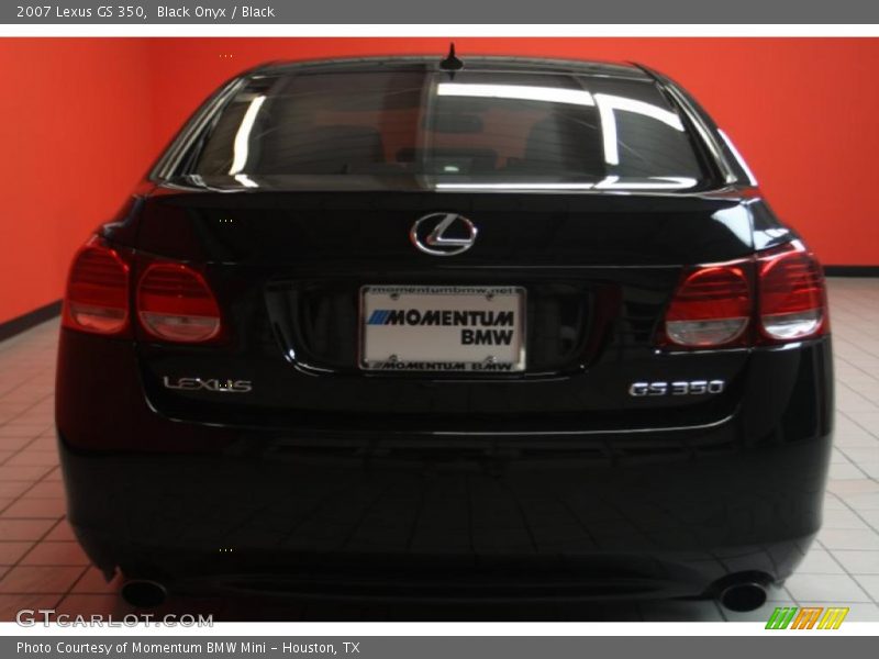 Black Onyx / Black 2007 Lexus GS 350