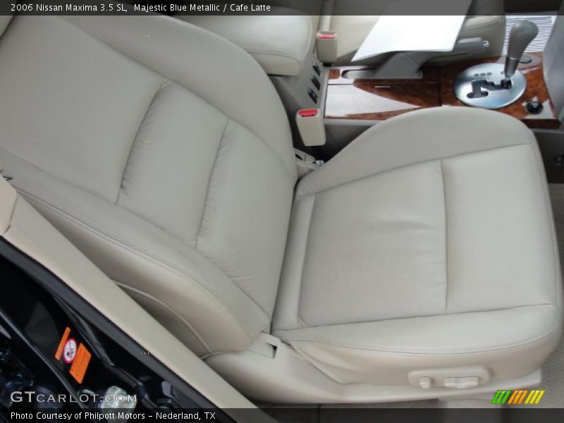 Majestic Blue Metallic / Cafe Latte 2006 Nissan Maxima 3.5 SL