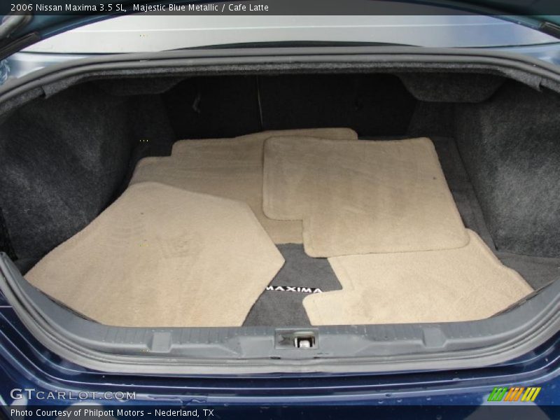 Majestic Blue Metallic / Cafe Latte 2006 Nissan Maxima 3.5 SL