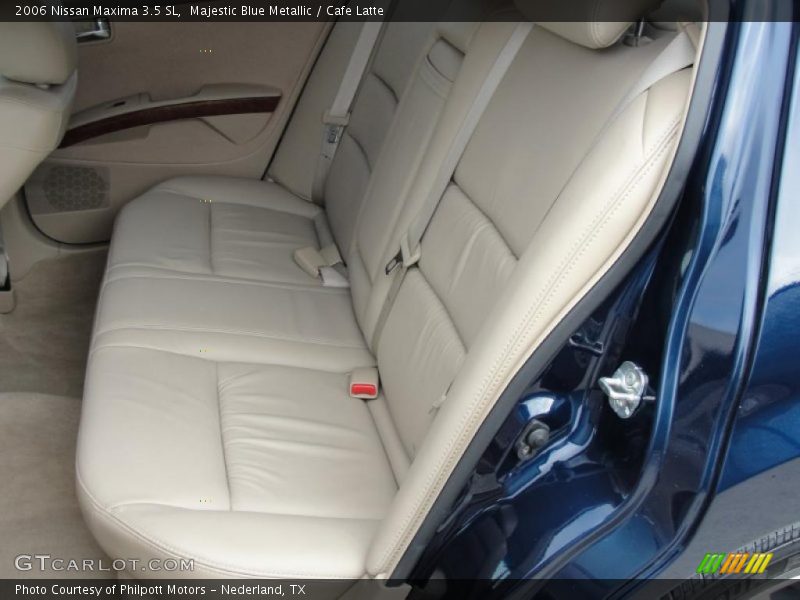 Majestic Blue Metallic / Cafe Latte 2006 Nissan Maxima 3.5 SL