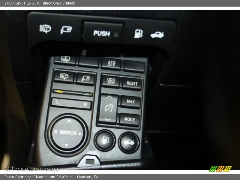 Black Onyx / Black 2007 Lexus GS 350