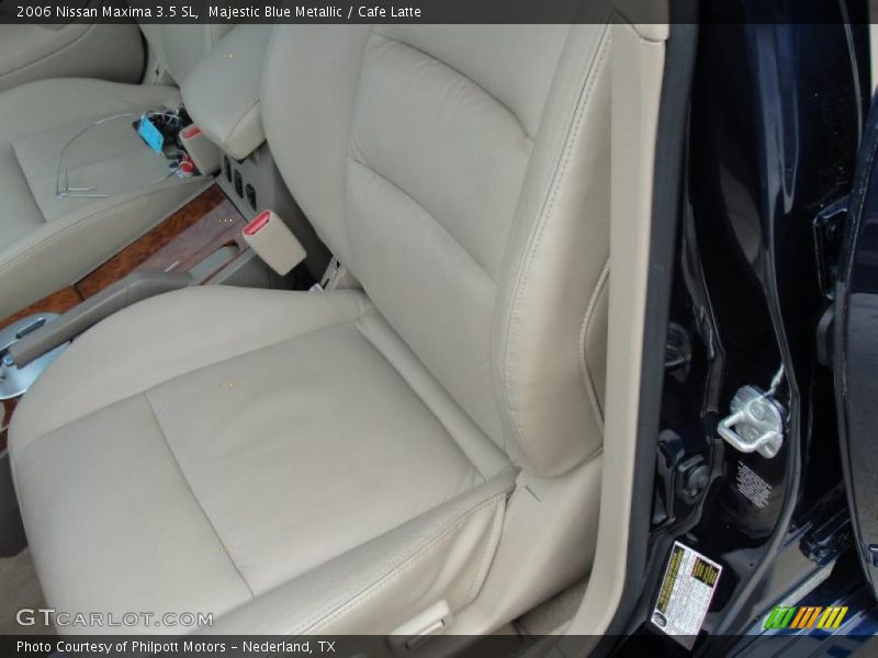 Majestic Blue Metallic / Cafe Latte 2006 Nissan Maxima 3.5 SL