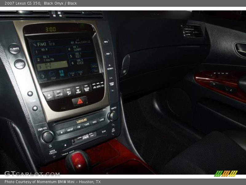Black Onyx / Black 2007 Lexus GS 350