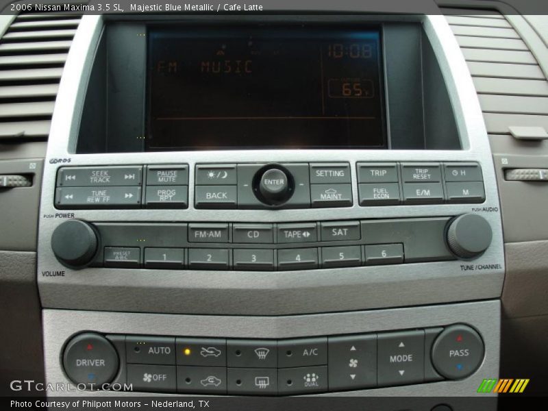 Majestic Blue Metallic / Cafe Latte 2006 Nissan Maxima 3.5 SL