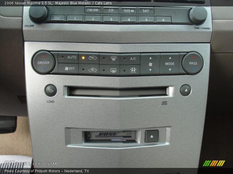 Majestic Blue Metallic / Cafe Latte 2006 Nissan Maxima 3.5 SL
