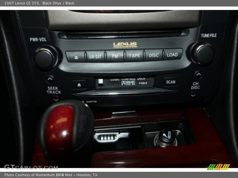 Black Onyx / Black 2007 Lexus GS 350