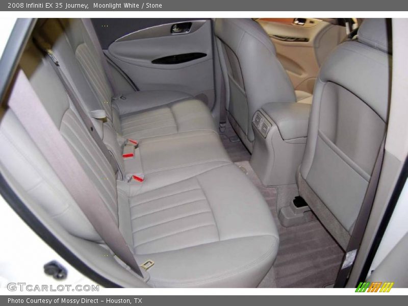 Moonlight White / Stone 2008 Infiniti EX 35 Journey