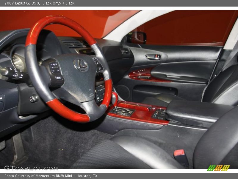 Black Onyx / Black 2007 Lexus GS 350