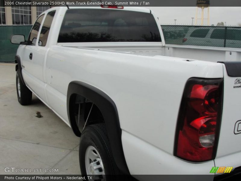 Summit White / Tan 2006 Chevrolet Silverado 2500HD Work Truck Extended Cab
