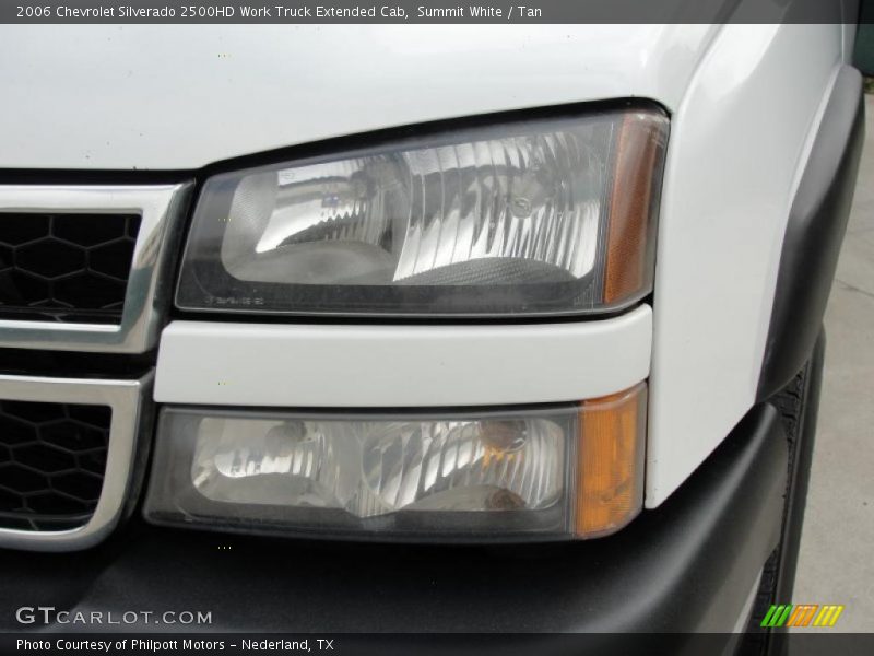 Summit White / Tan 2006 Chevrolet Silverado 2500HD Work Truck Extended Cab