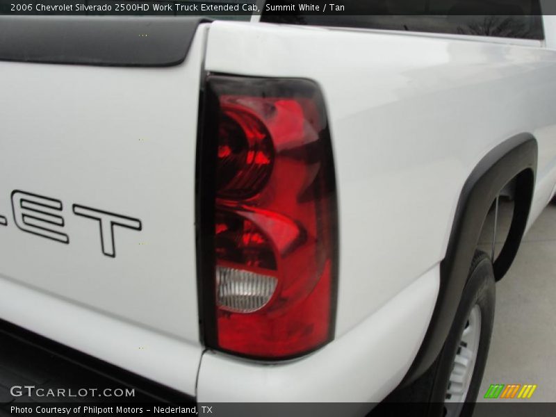 Summit White / Tan 2006 Chevrolet Silverado 2500HD Work Truck Extended Cab