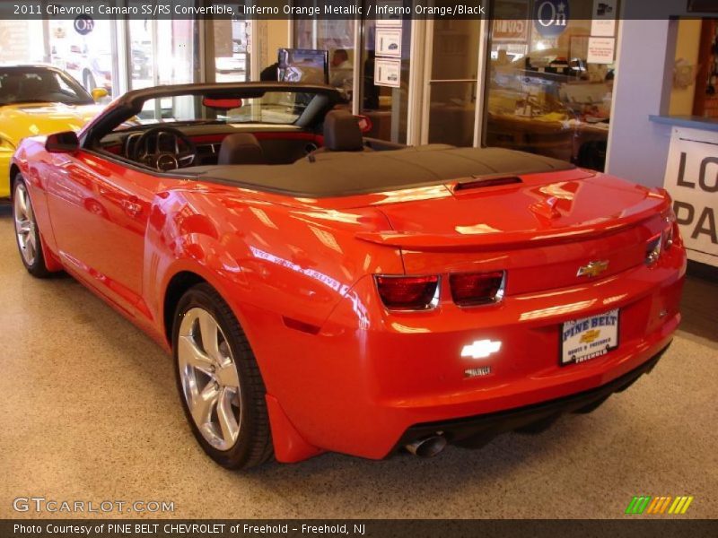  2011 Camaro SS/RS Convertible Inferno Orange Metallic