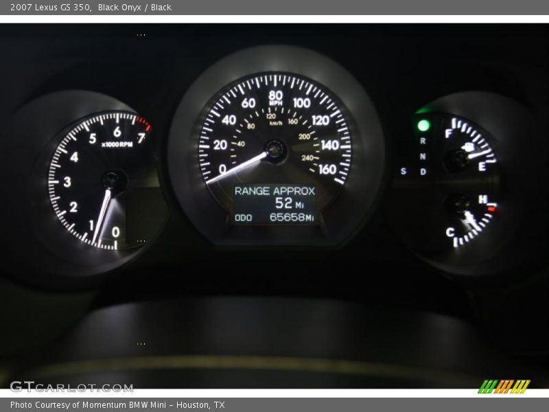 Black Onyx / Black 2007 Lexus GS 350