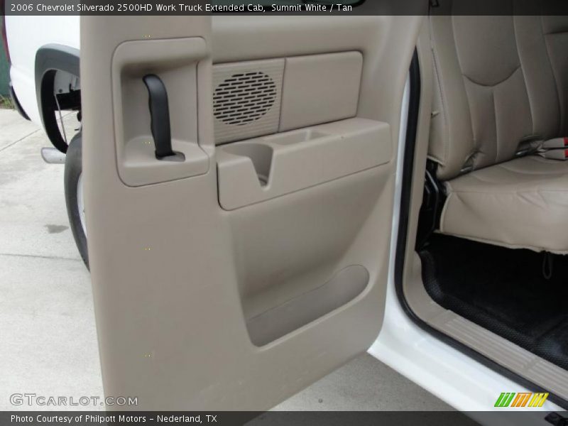 Summit White / Tan 2006 Chevrolet Silverado 2500HD Work Truck Extended Cab