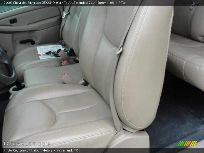 Summit White / Tan 2006 Chevrolet Silverado 2500HD Work Truck Extended Cab