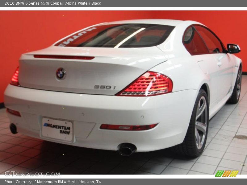  2010 6 Series 650i Coupe Alpine White