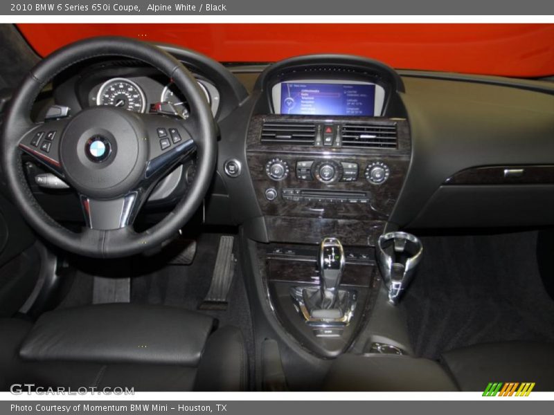 Dashboard of 2010 6 Series 650i Coupe