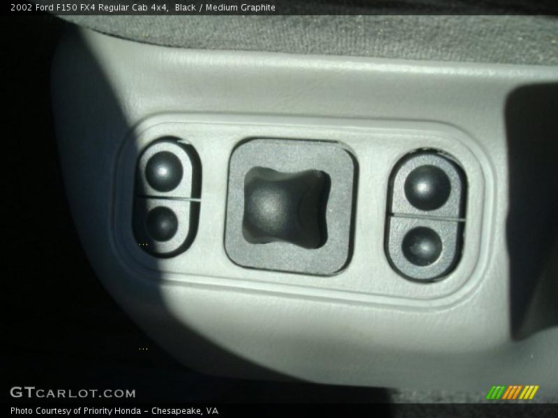 Black / Medium Graphite 2002 Ford F150 FX4 Regular Cab 4x4