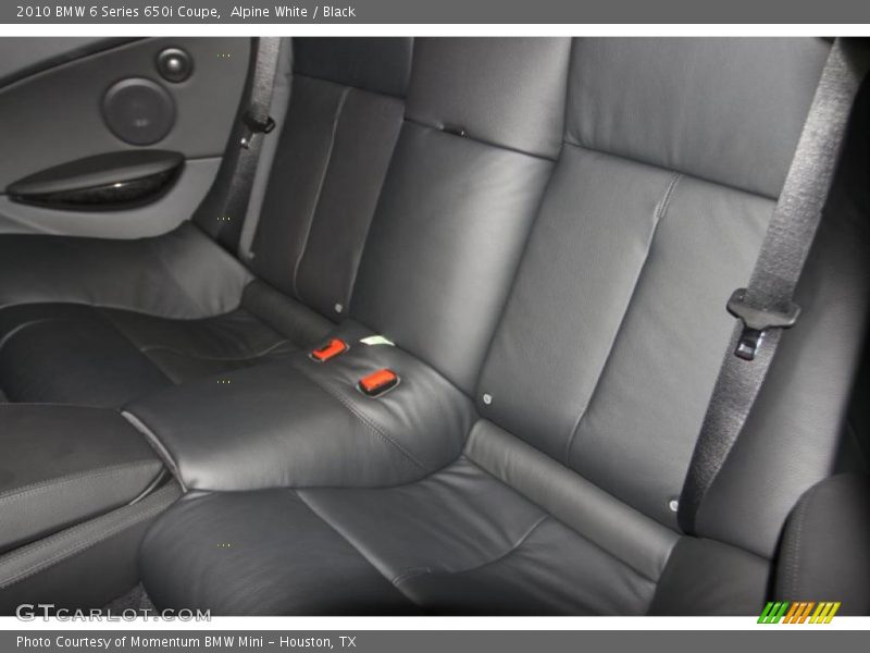 Alpine White / Black 2010 BMW 6 Series 650i Coupe