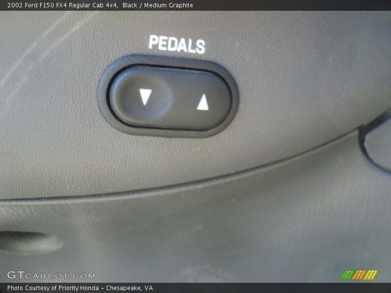 Black / Medium Graphite 2002 Ford F150 FX4 Regular Cab 4x4