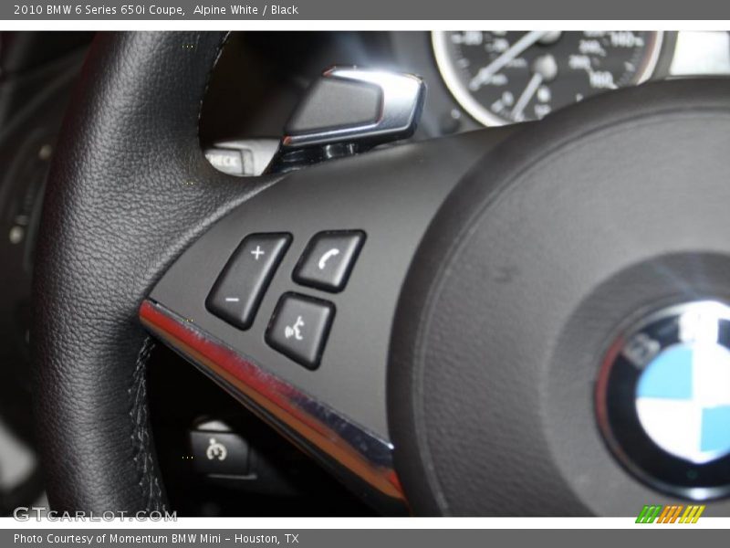 Controls of 2010 6 Series 650i Coupe