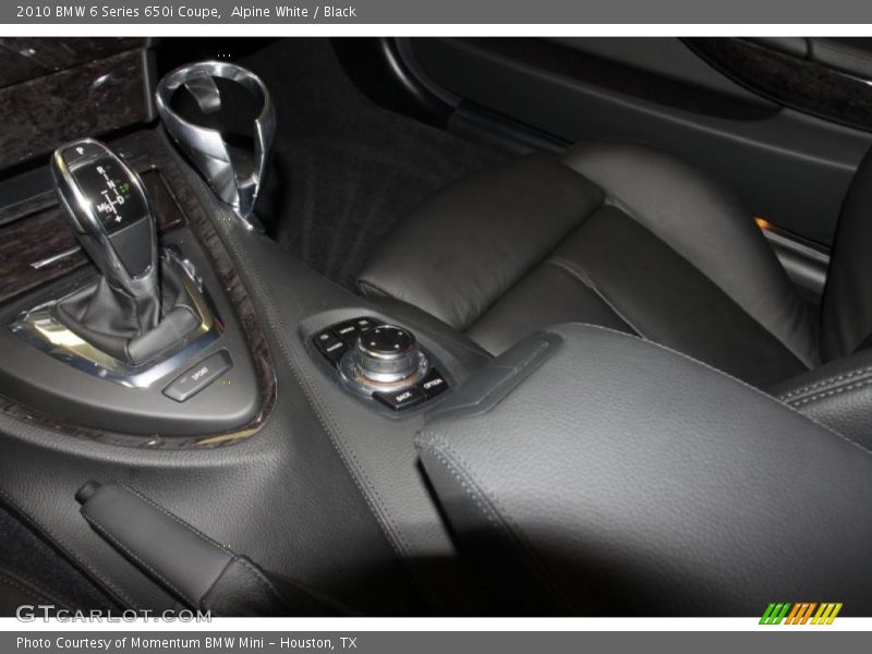 Alpine White / Black 2010 BMW 6 Series 650i Coupe