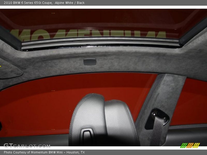 Alpine White / Black 2010 BMW 6 Series 650i Coupe