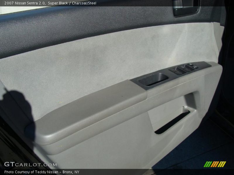 Super Black / Charcoal/Steel 2007 Nissan Sentra 2.0