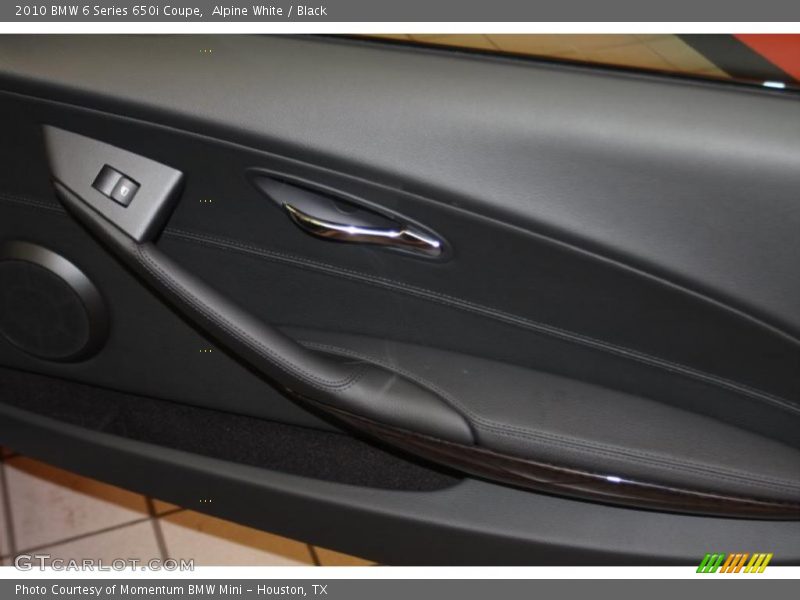 Alpine White / Black 2010 BMW 6 Series 650i Coupe