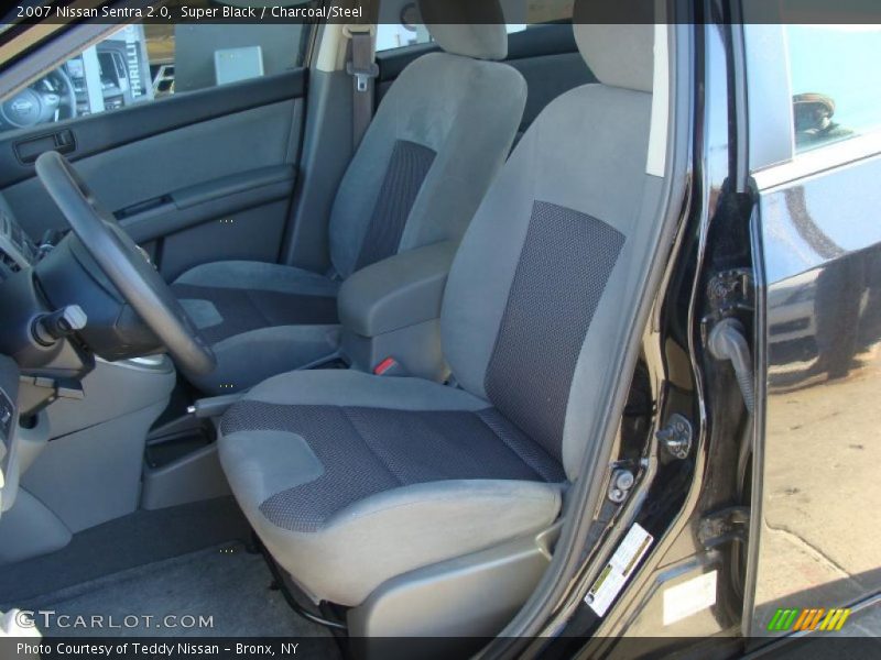 Super Black / Charcoal/Steel 2007 Nissan Sentra 2.0