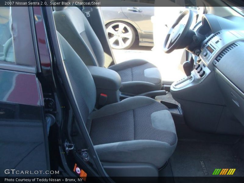 Super Black / Charcoal/Steel 2007 Nissan Sentra 2.0