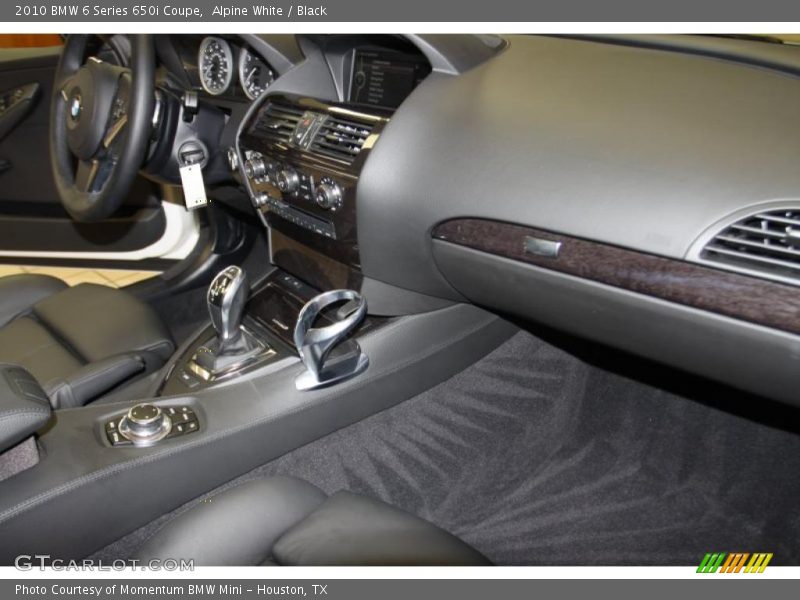 Alpine White / Black 2010 BMW 6 Series 650i Coupe