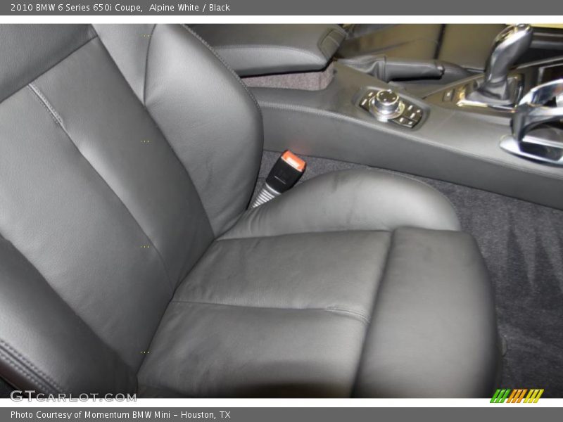 Alpine White / Black 2010 BMW 6 Series 650i Coupe