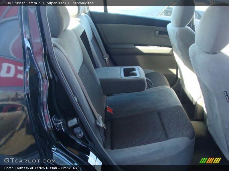 Super Black / Charcoal/Steel 2007 Nissan Sentra 2.0