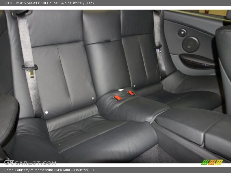 Alpine White / Black 2010 BMW 6 Series 650i Coupe