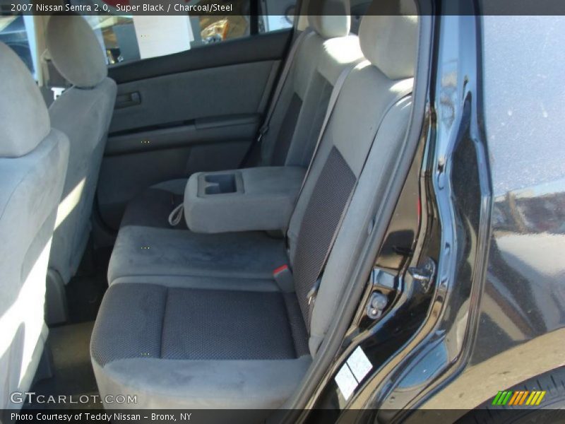 Super Black / Charcoal/Steel 2007 Nissan Sentra 2.0