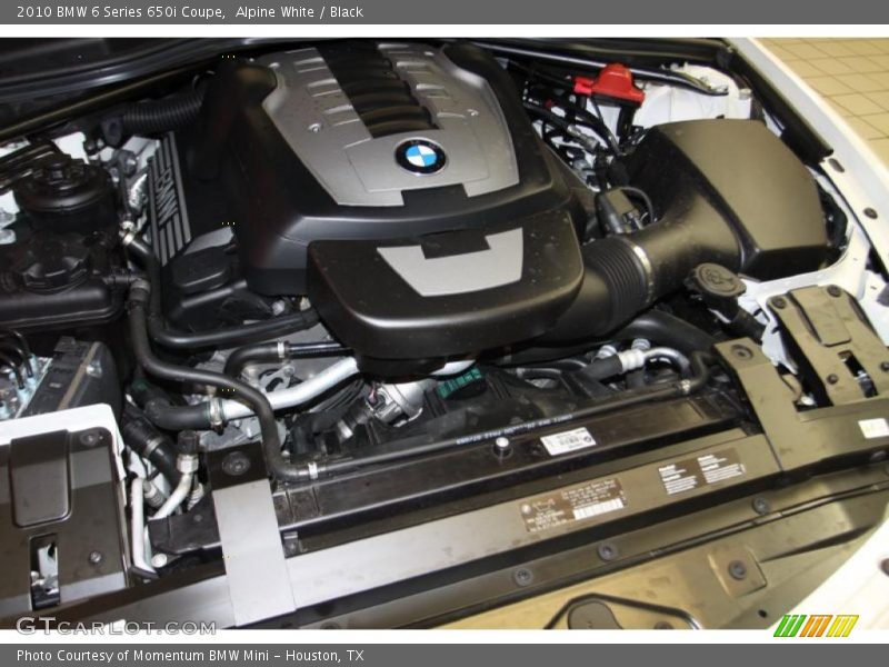  2010 6 Series 650i Coupe Engine - 4.8 Liter DOHC 32-Valve Double-VANOS VVT V8