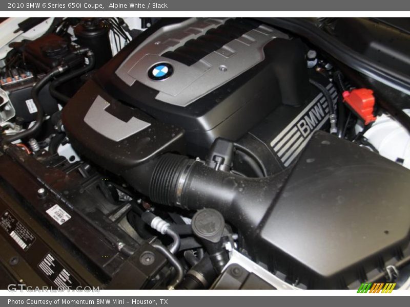  2010 6 Series 650i Coupe Engine - 4.8 Liter DOHC 32-Valve Double-VANOS VVT V8