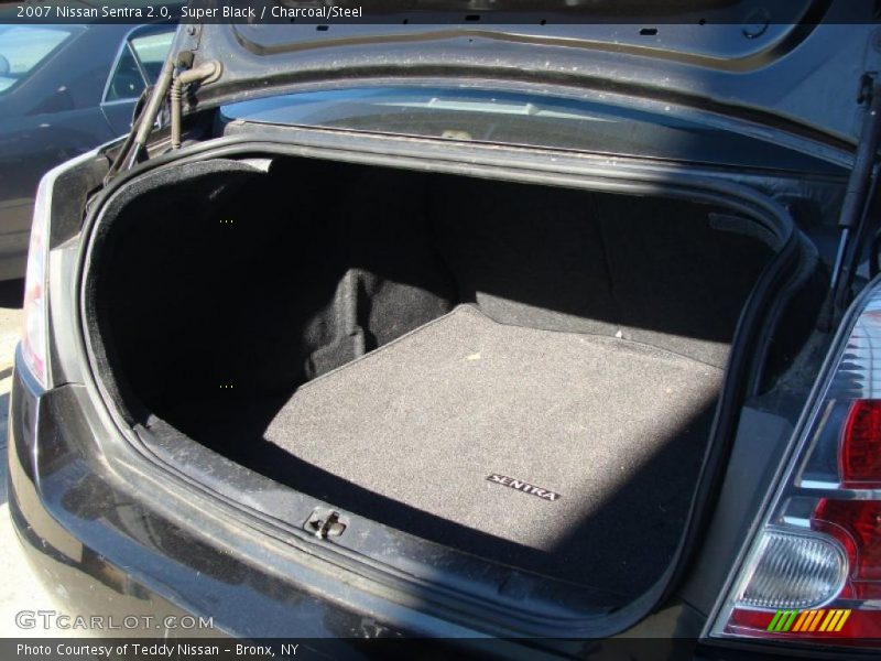 Super Black / Charcoal/Steel 2007 Nissan Sentra 2.0