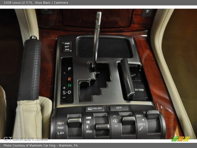  2008 LX 570 6 Speed Automatic Shifter