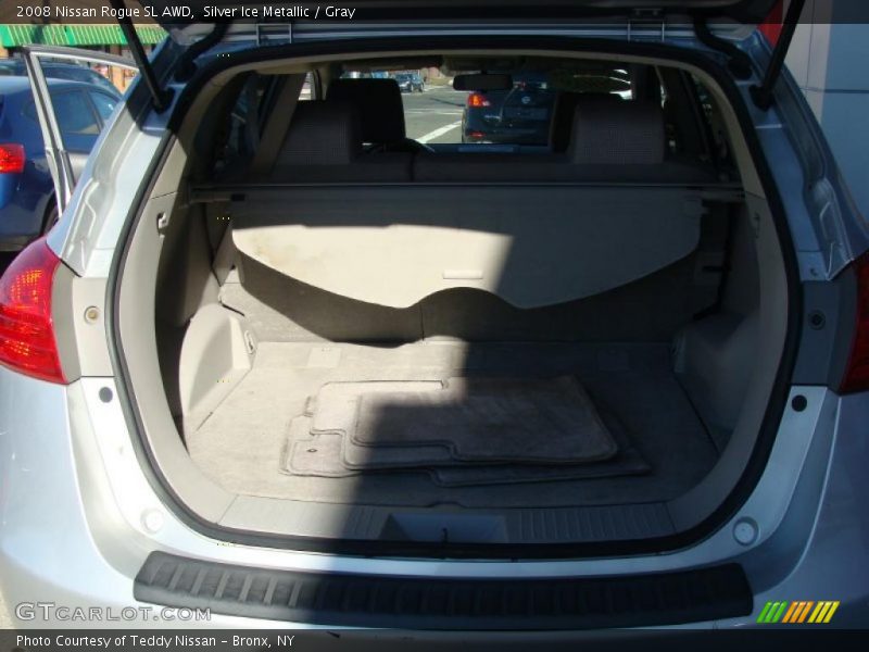 Silver Ice Metallic / Gray 2008 Nissan Rogue SL AWD