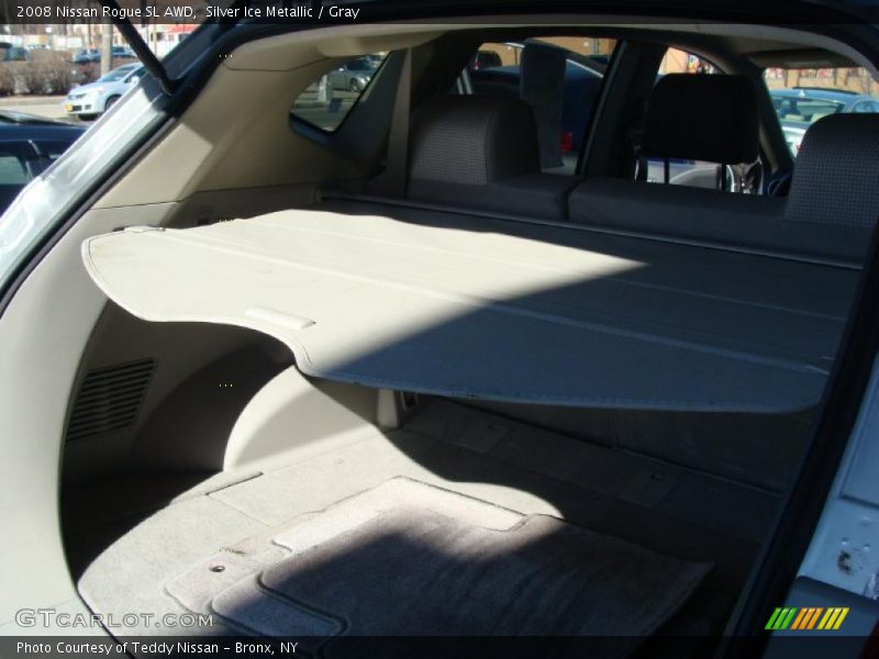 Silver Ice Metallic / Gray 2008 Nissan Rogue SL AWD