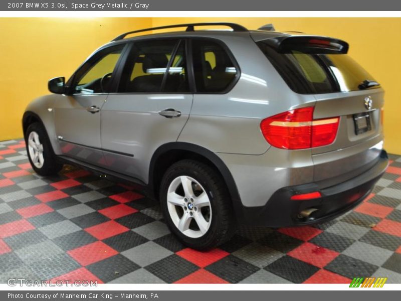 Space Grey Metallic / Gray 2007 BMW X5 3.0si